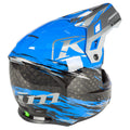 Thrashed Electric Blue Lemonade - Metallic Silver