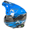 Thrashed Electric Blue Lemonade - Metallic Silver
