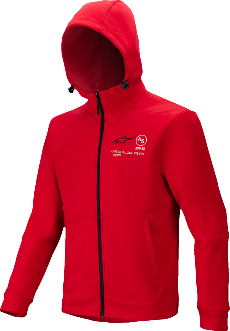 Alpinestars Racer MX Fleece Hoodie - Bright Red