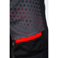 Black - Fiery Red