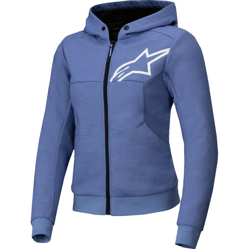 Alpinestars Stella Chrome v2 Sport Hoodie - Blue Violet/White