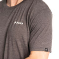 Heathered Charcoal - Golden Brown