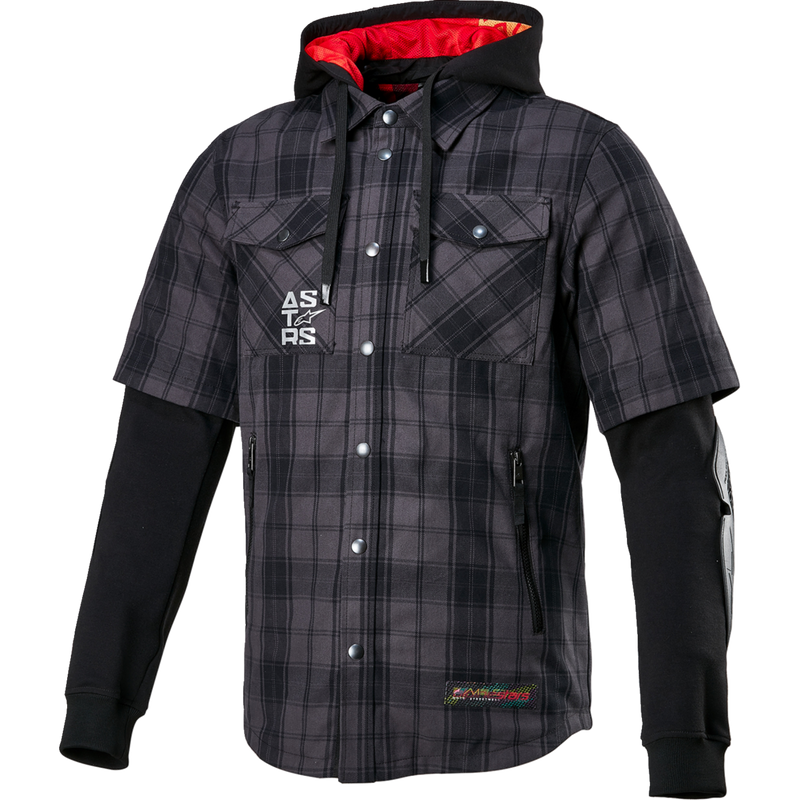 Alpinestars MO.ST.EQ Tartan Jacket - Gray/Black