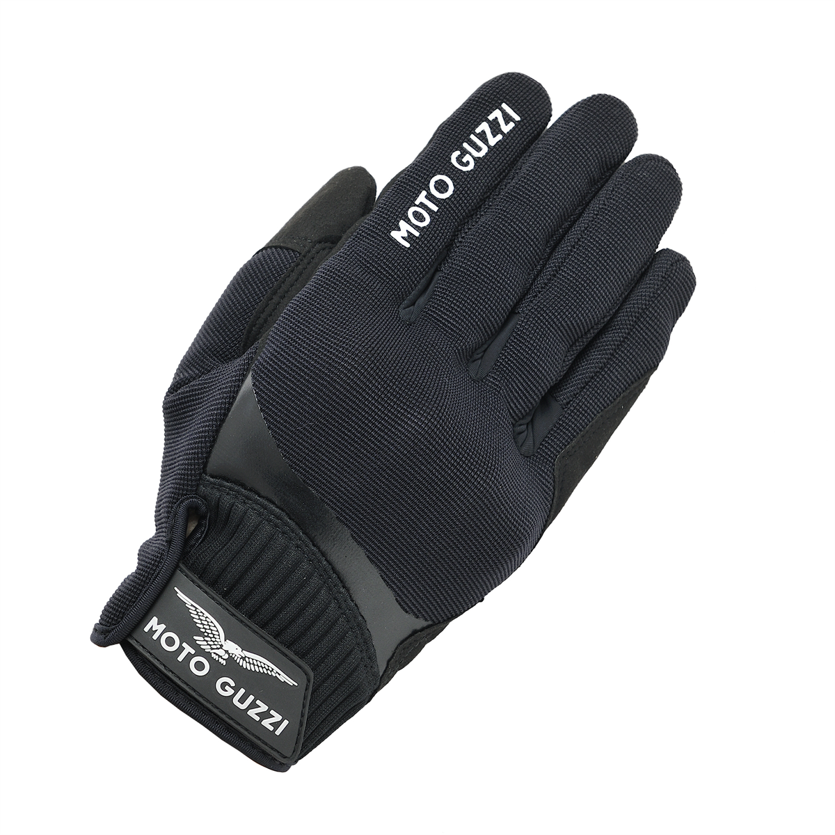 MOTO GUZZI SUMMER "TOUCH" GLOVES - BLACK - M SIZE - 606761M02MTG
