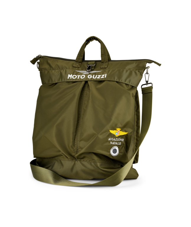 HELMET BAG - MOTO GUZZI & AVIAZIONE NAVALE - DARK GREY - 607870M01GN