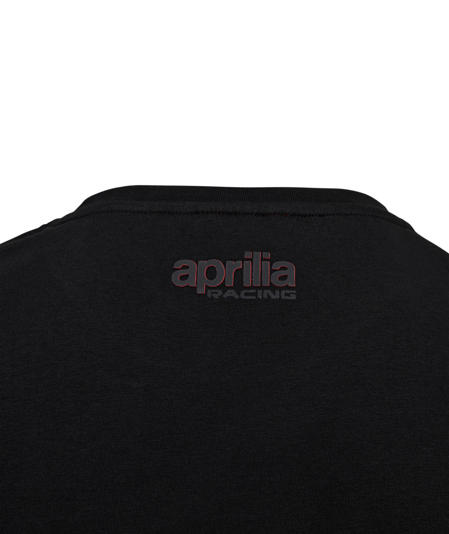 T-SHIRT - APRILIA RACING LIFESTYLE - BLACK - S SIZE - 607898M01B