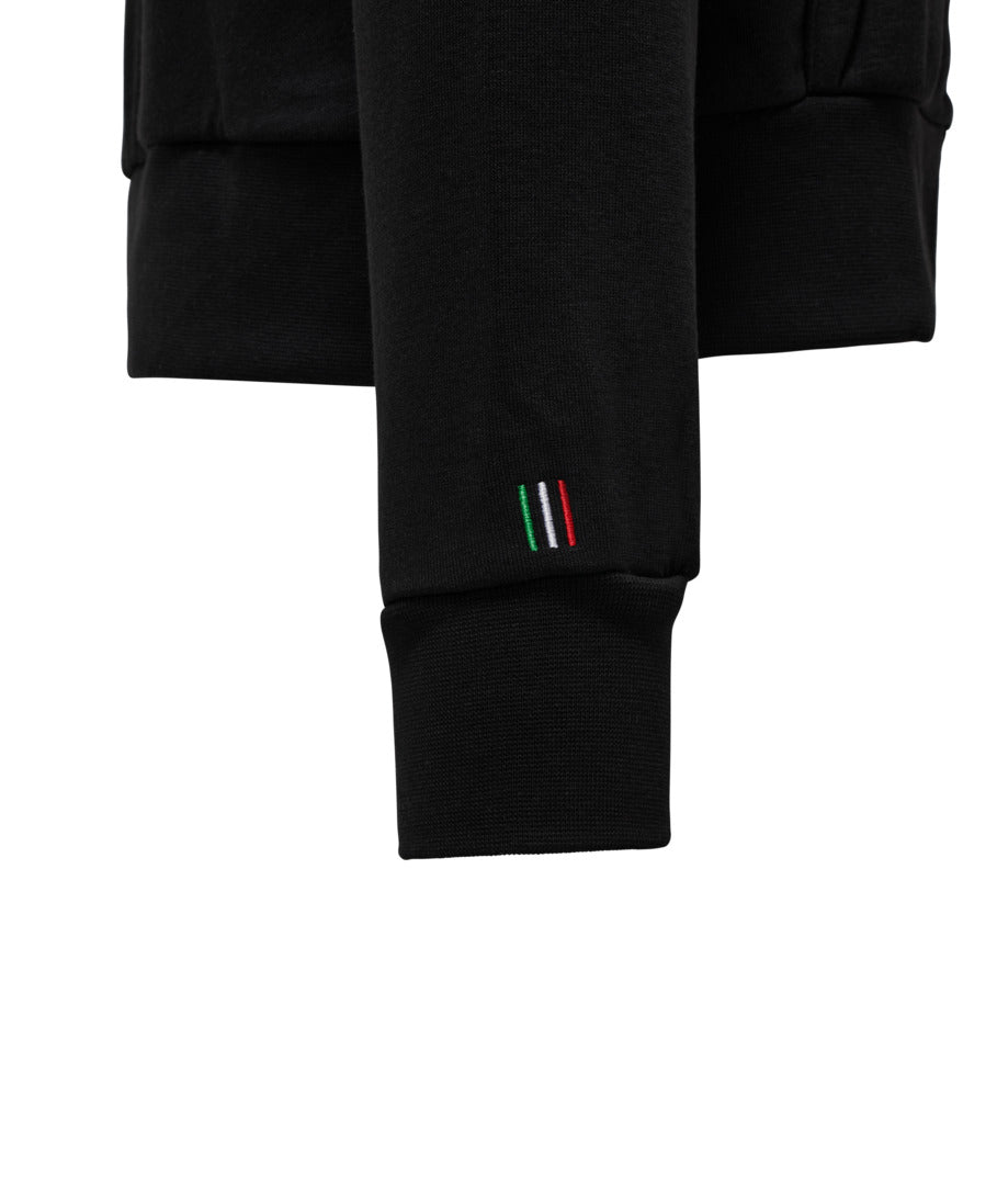 HOODIE - APRILIA RACING LIFESTYLE - BLACK - S SIZE - 607899M01B