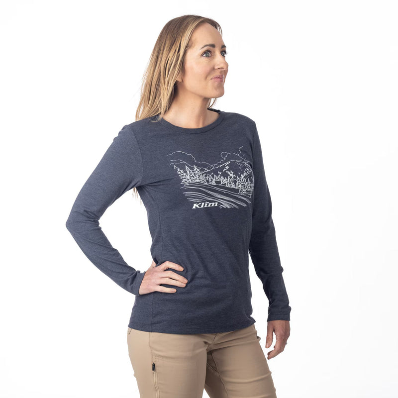 XS / Navy Frost - Papyrus