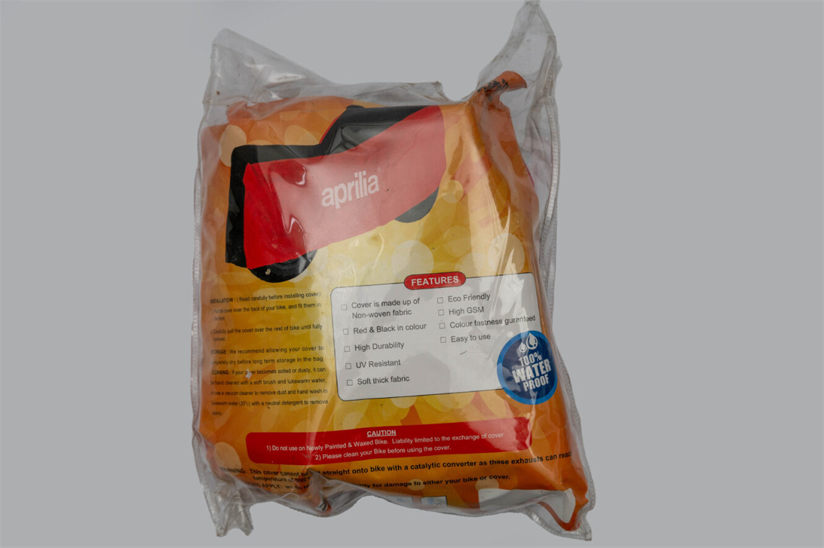 APRILIA SR 150 VEHICLE COVER - RED/BLACK - 783421