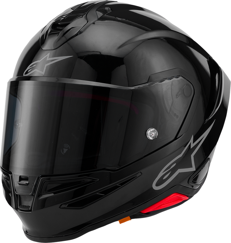 Alpinestars Supertech R7 Helmet - 22.06 - Solid - Gloss Black