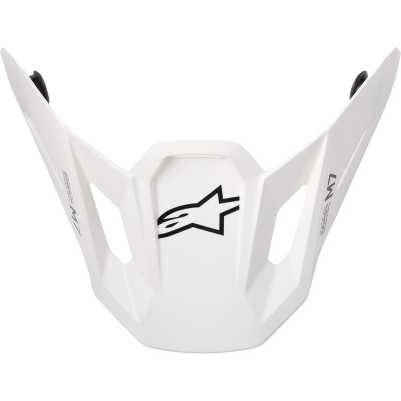Alpinestars SM7 Visor - Solid - ECE 22.06 - Gloss White