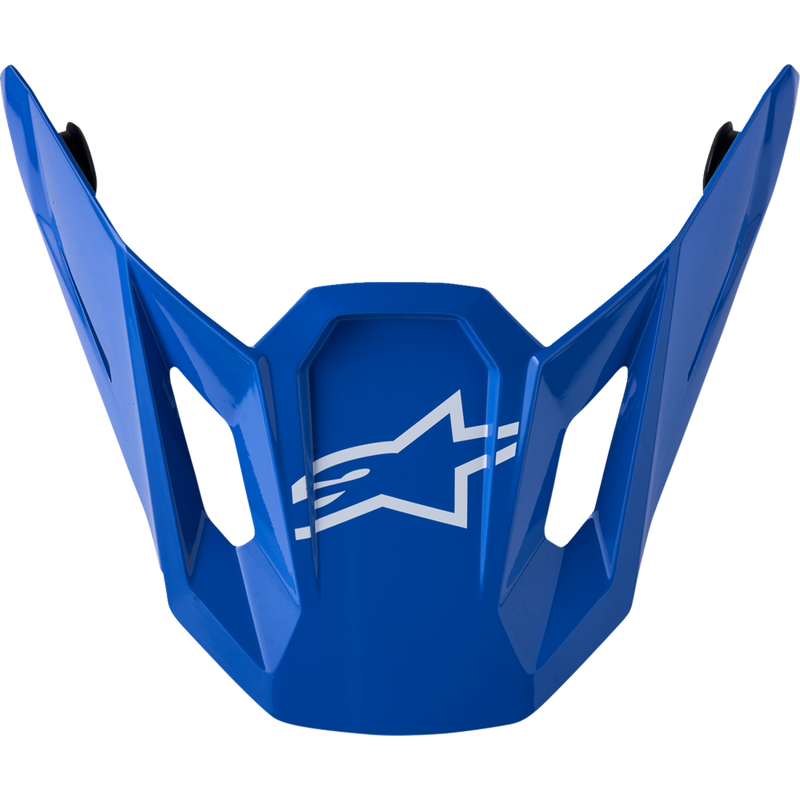 Alpinestars SM7 Visor - Core - ECE 22.06 - White/Blue/Orange