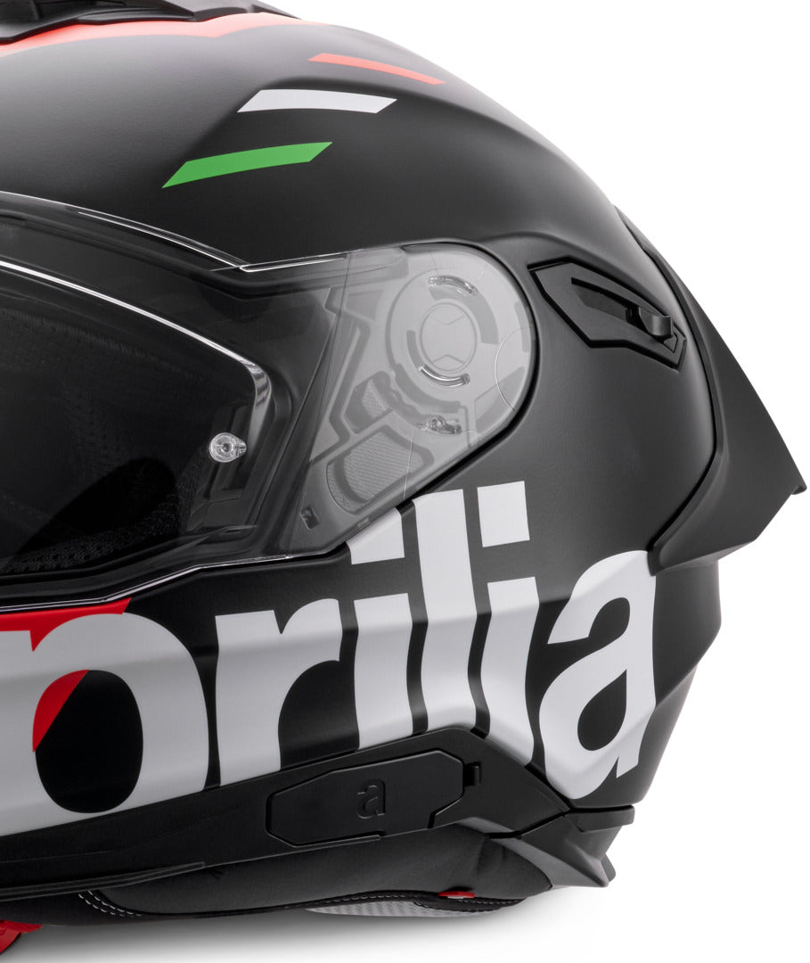 FULL FACE HELMET - APRILIA OVERTAKE - BLACK - XXS SIZE - 8H0001M00BLK