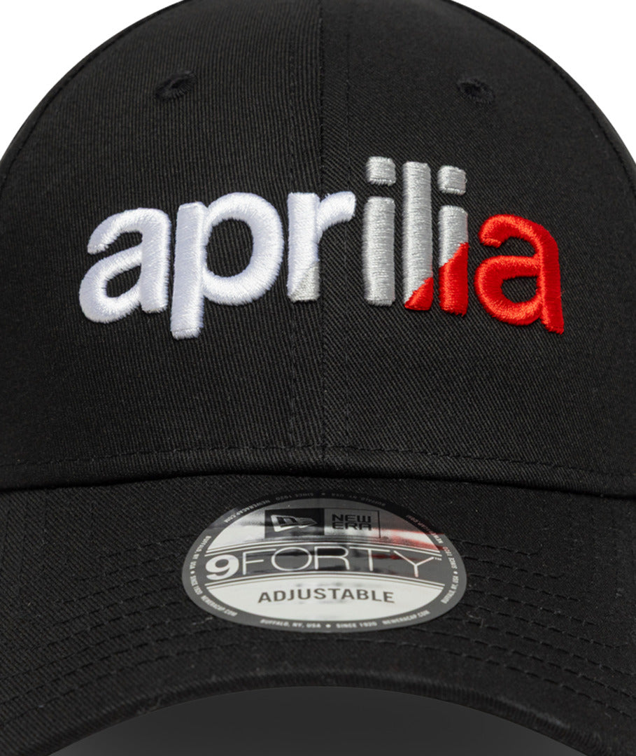 APRILIA NEW ERA 9FORTY LOGO CAP BLACK - 8L0188MNNBLK