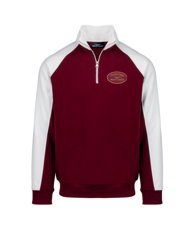 MG CANOTTIERI HALF ZIP SWEAT. BRG - XS SIZE - 8L0218M01BRG