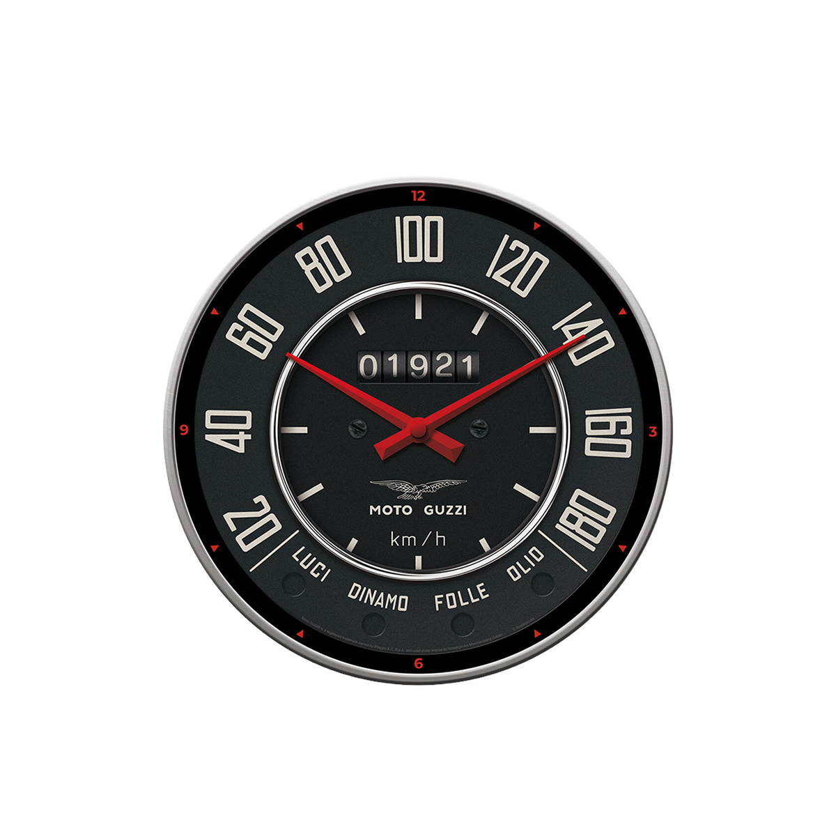 MG WALL CLOCK TACHO - 8L0353MNNBLK