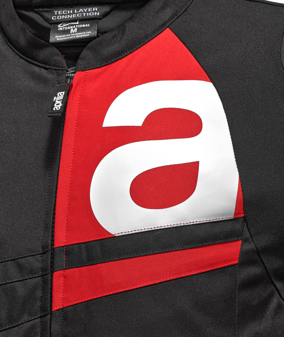 APRILIA TWISTIES TEX JACKET WITH PROTECTIONS SIZE - S - 8T0020M02BLK