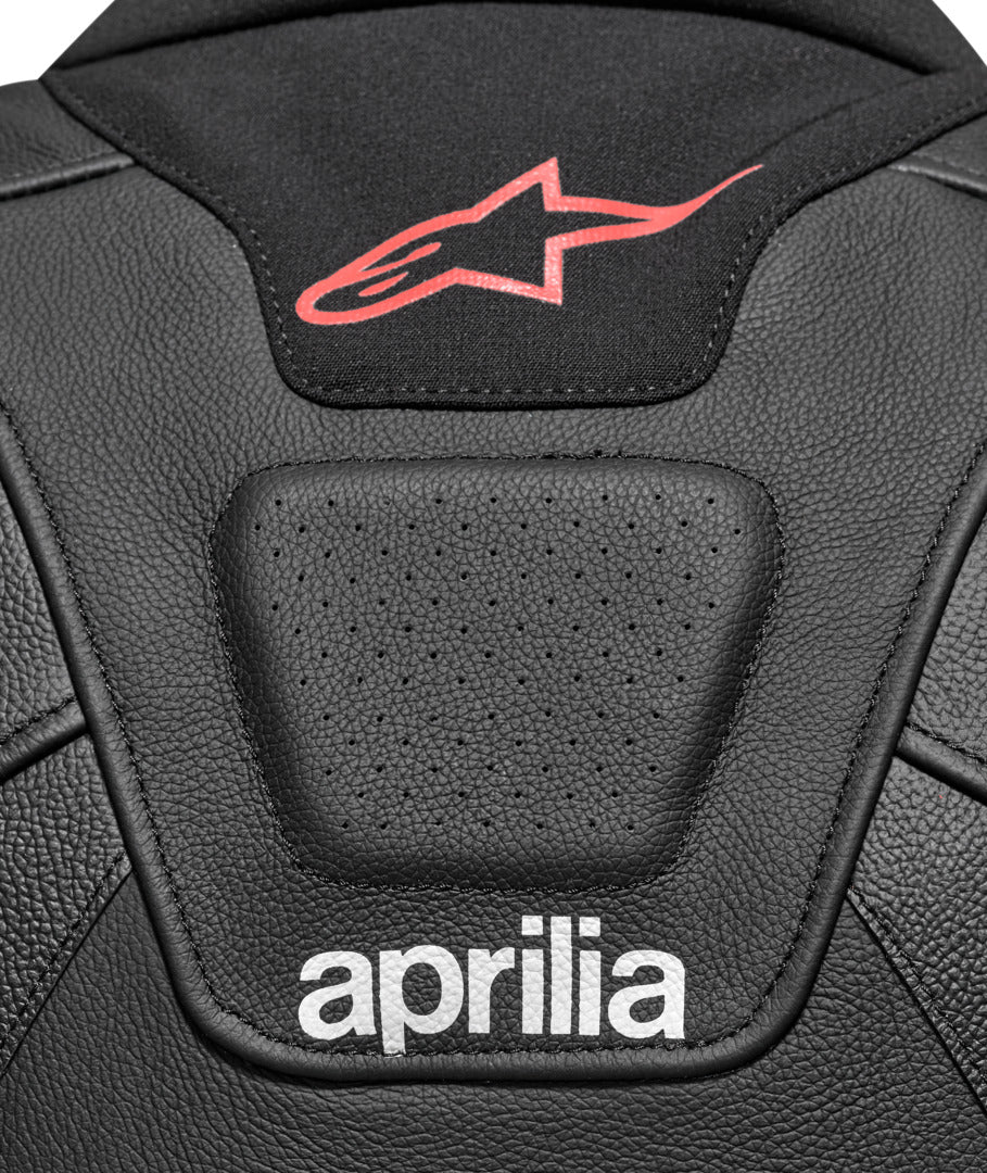 APRILIA THROTTLE LEATHER JACKET WITH PROTECTIONS SIZE - S - 8T0021M02BLK