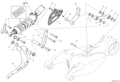 Carbon cover for rear shock absorber. - PROTECTION CARBON