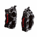 Coloured front brake callipers.