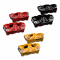 Coloured front brake callipers.