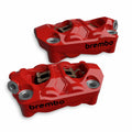 Coloured front brake callipers.