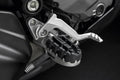 Steel footpegs.