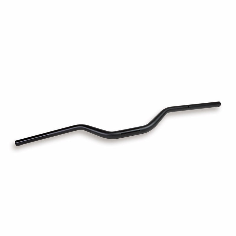 Aluminium variable section handlebar.