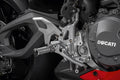 Adjustable rider footpegs in aluminium.