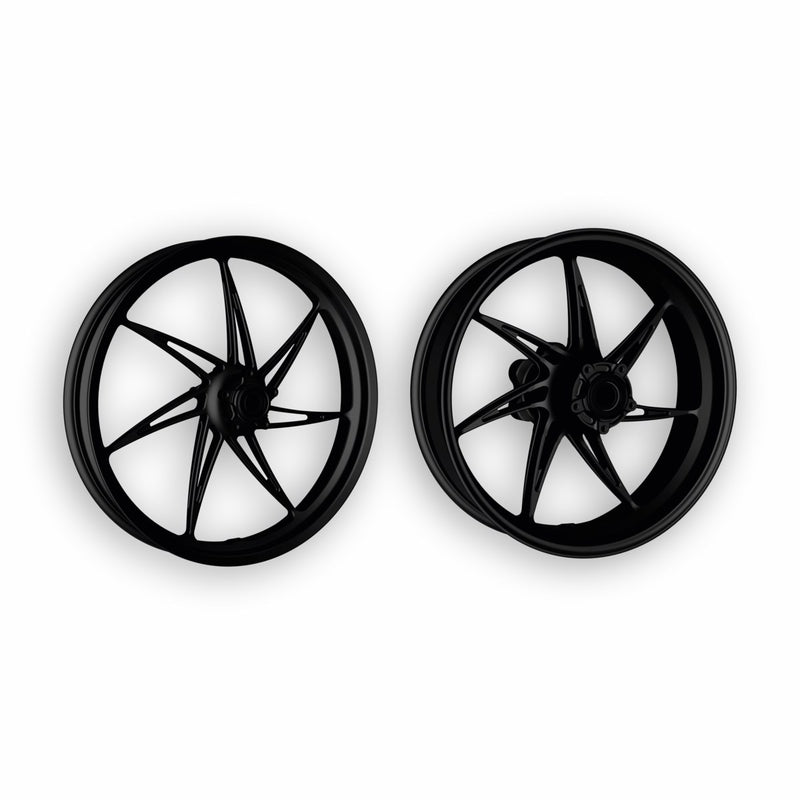 Forged rims.