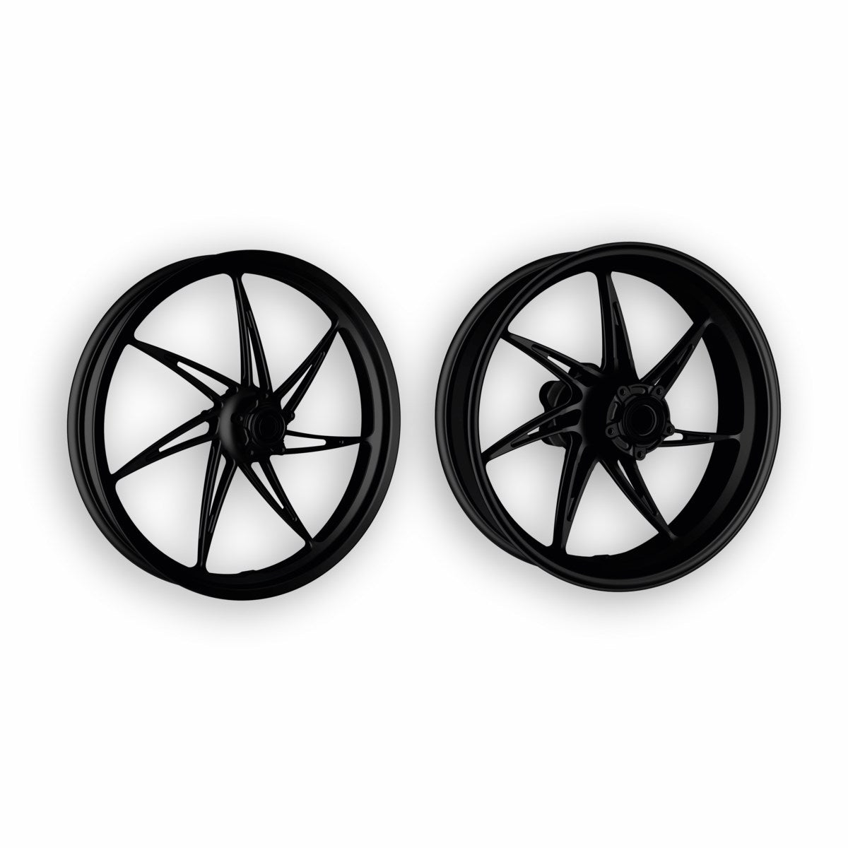 Forged rims. - SET CERCHI FORGIATI V21E BASE/S - NERO