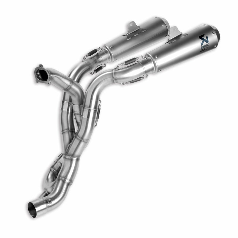 Complete exhaust assembly.