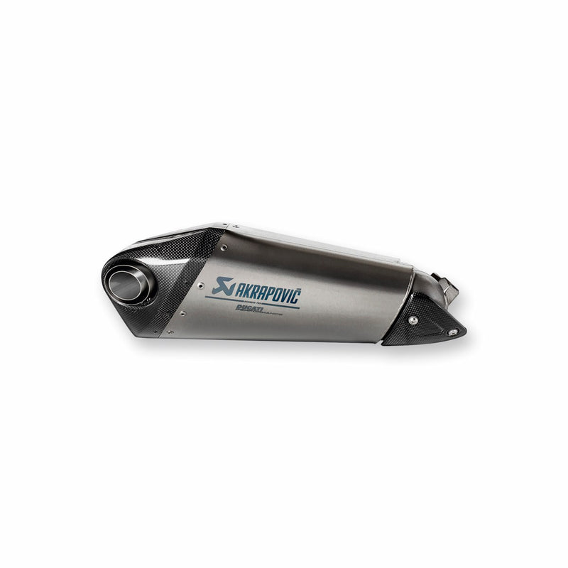 Titanium racing silencers.