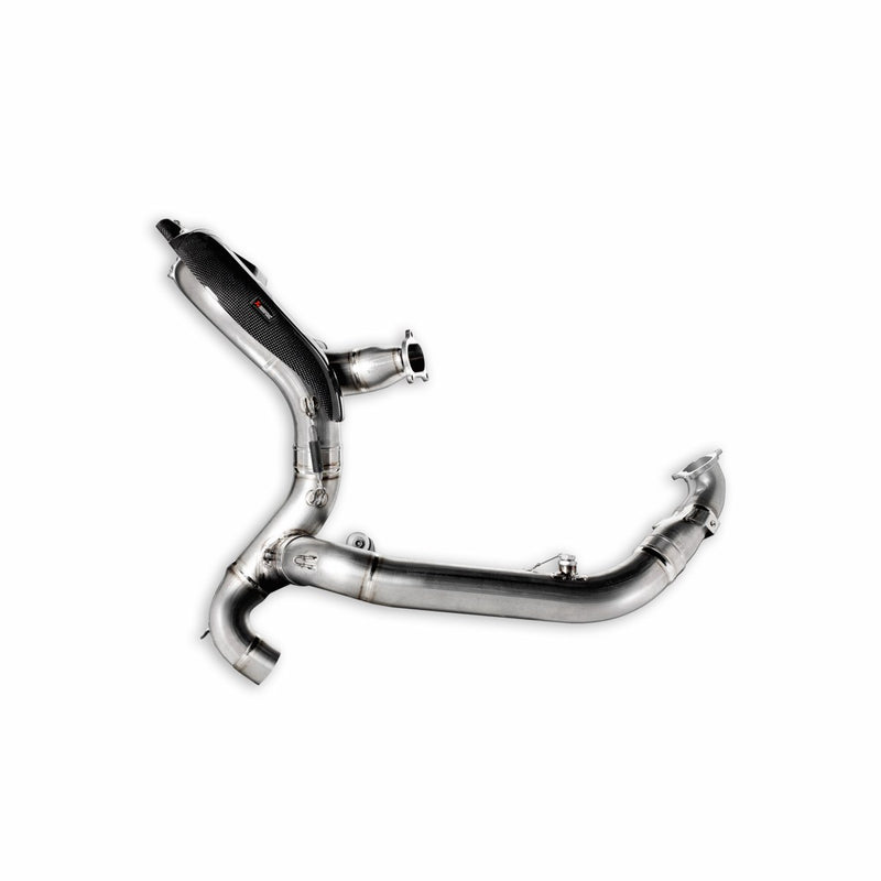 Titanium racing manifolds.