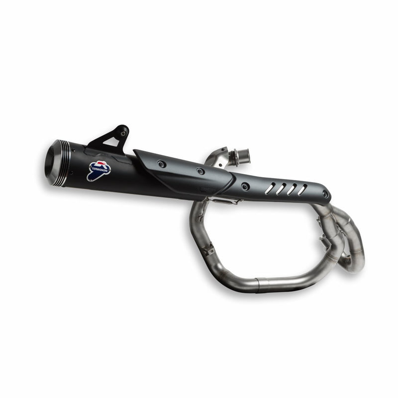Complete exhaust assembly.