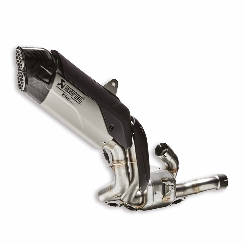Racing complete exhaust system.