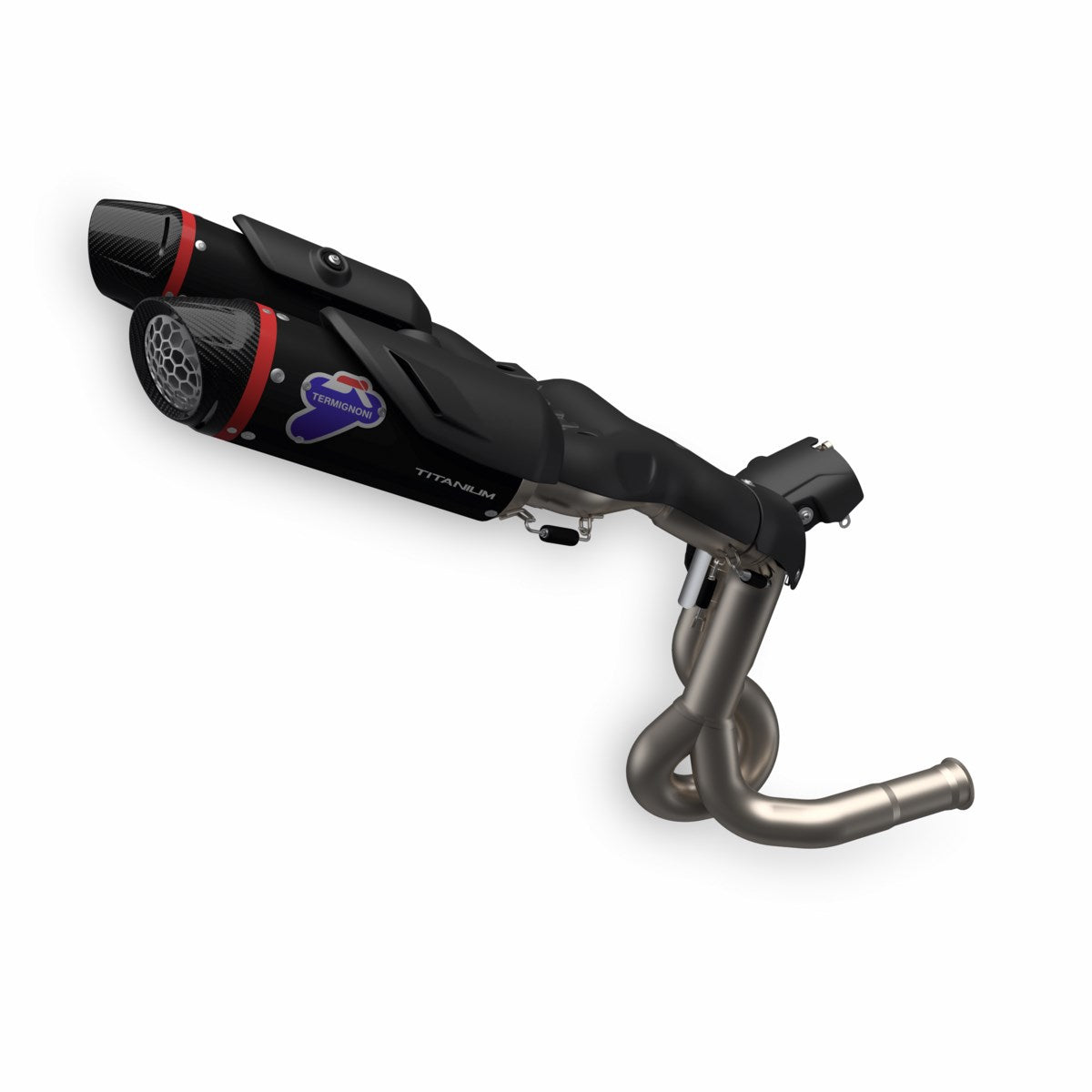 Complete exhaust assembly. - KIT SCARICO COMPLETO 2102