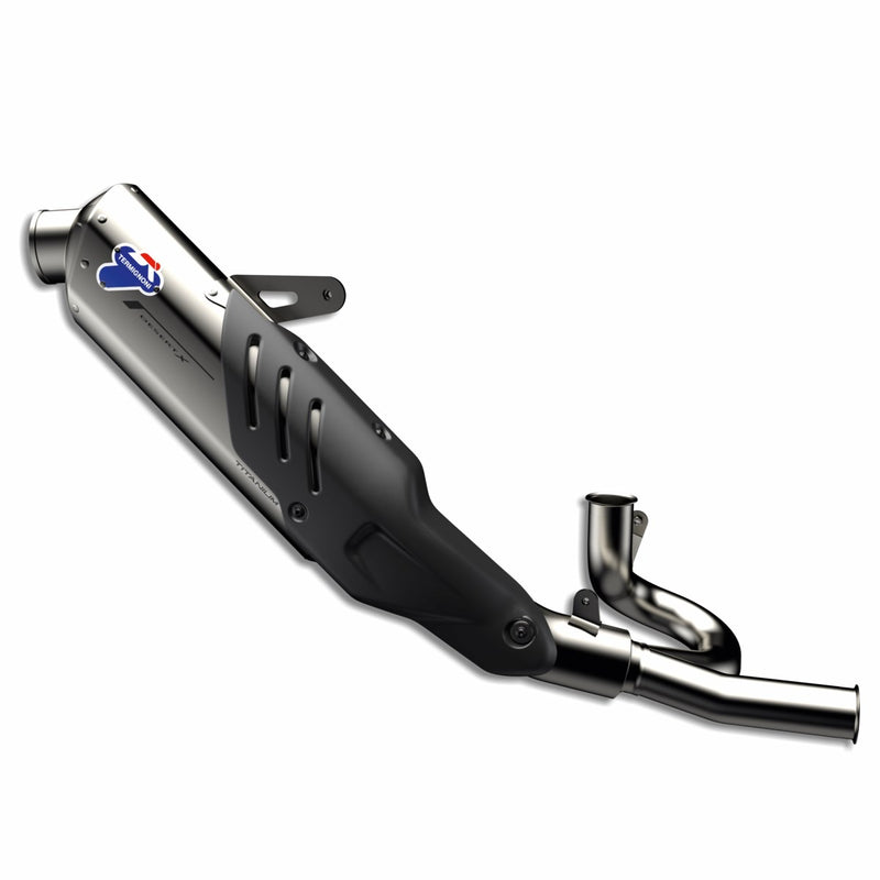 Racing complete exhaust system.