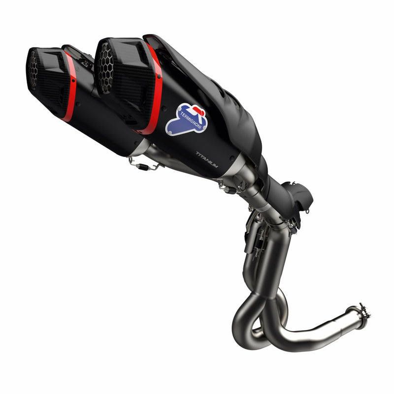 Racing complete exhaust system.