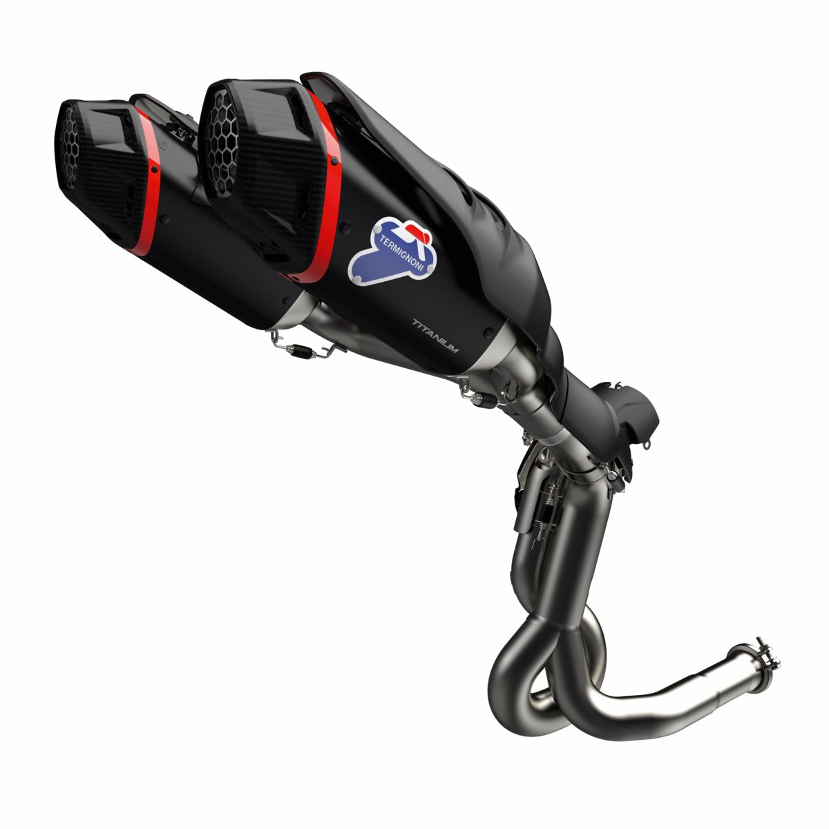 Racing complete exhaust system. - SET SCARICO RACING DP1 V23L