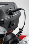 Power extension cable with USB port.