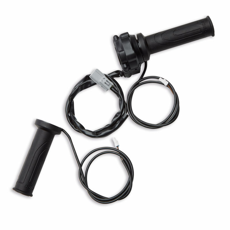 Heated handgrips.