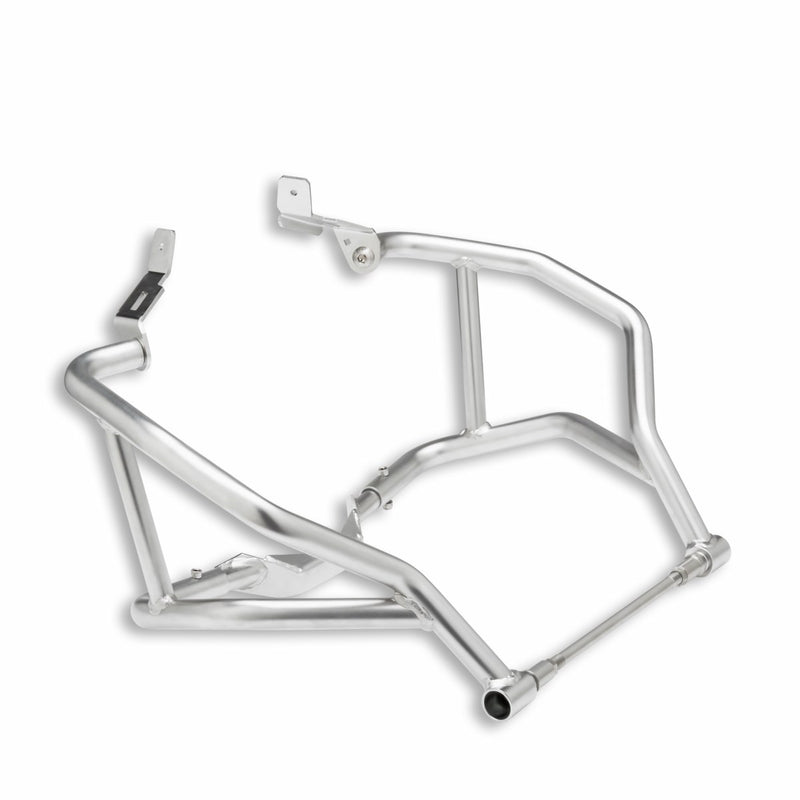 Engine cover in steel tubes.