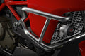 Engine cover in steel tubes.