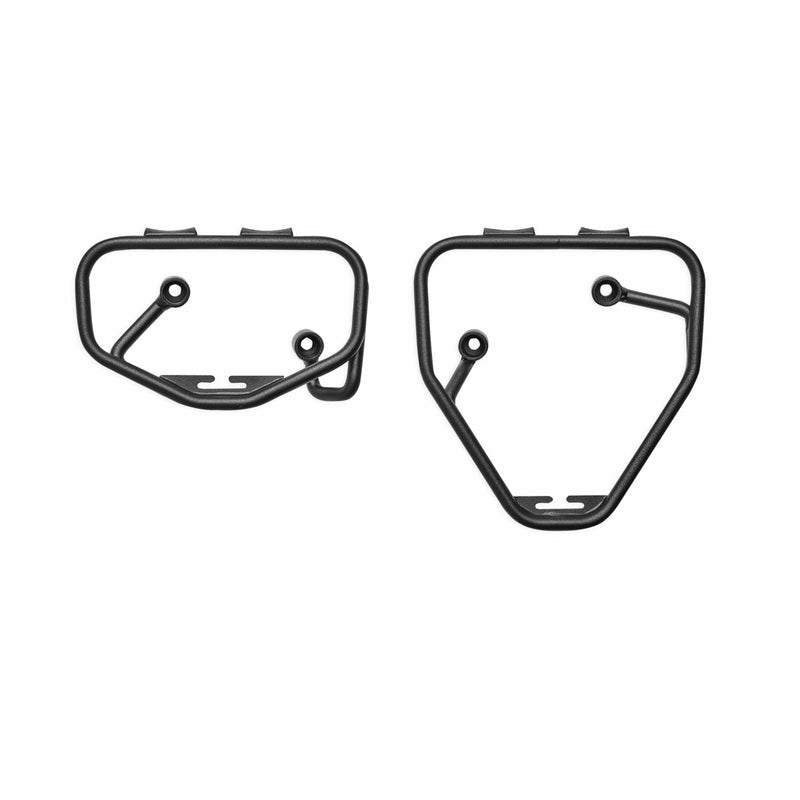 Brackets for soft side bags.