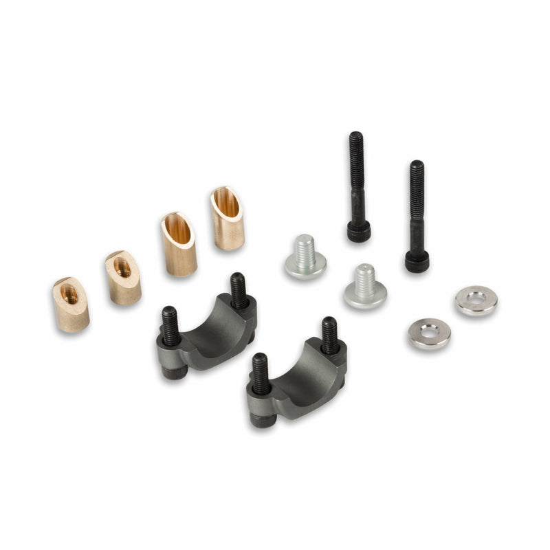 Pair of adapters for rear-view mirrors.