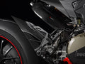 Carbon rear mudguard.