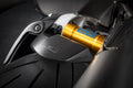 Carbon rear mudguard.