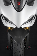 Carbon front mudguard.