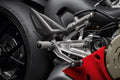 Carbon heel guard.